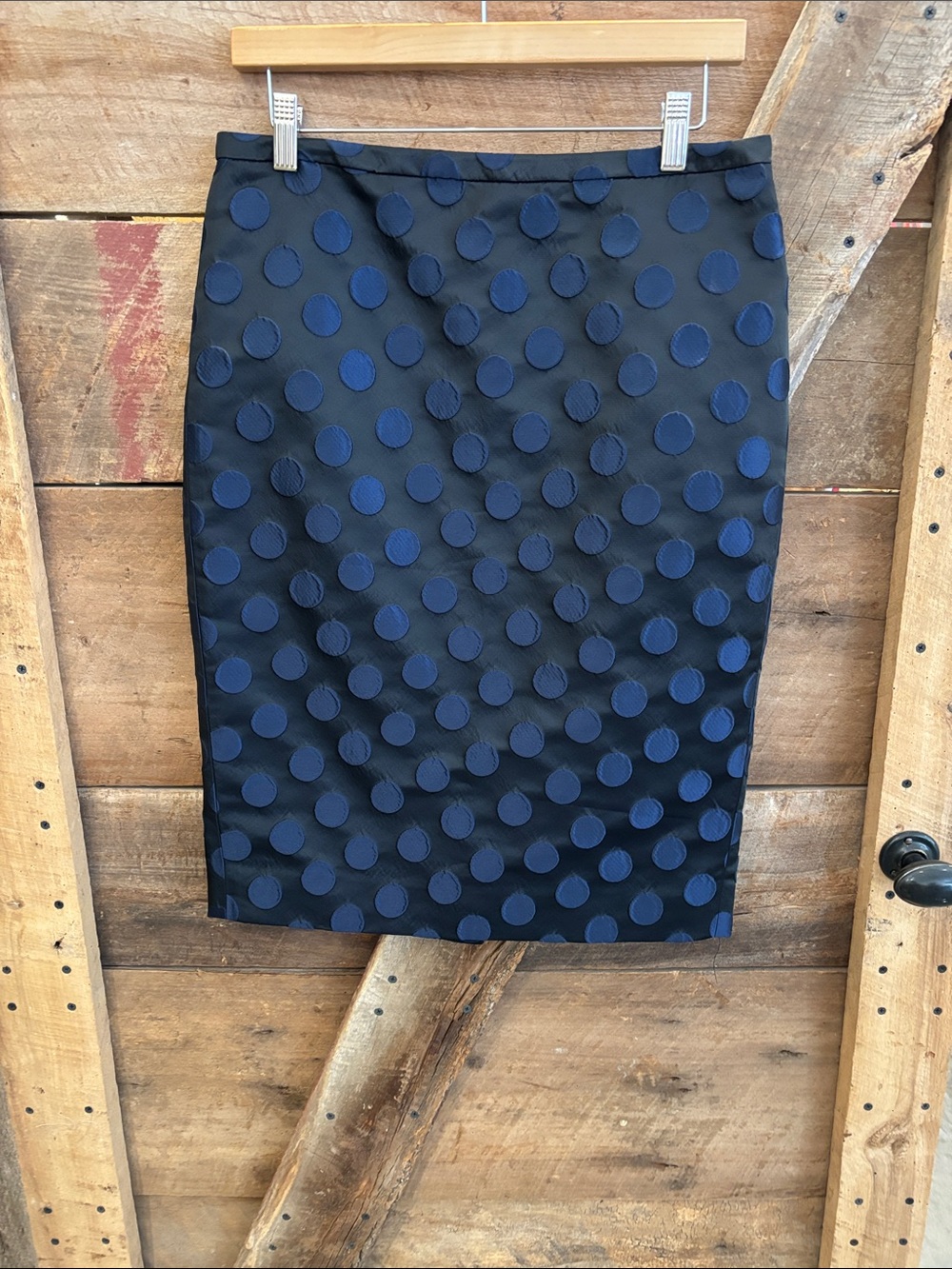 NWOT J. Crew polkadot skirt.